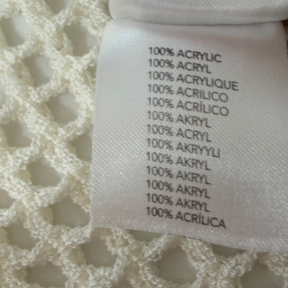 Tiger Mist Ivory Crochet Dress | M - Picture 7 of 7